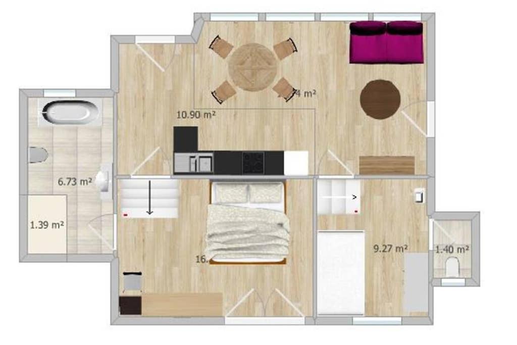 Haus Sieber - Familie Link Lägenhet Schiltach Exteriör bild